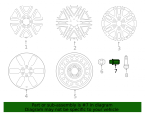 Lexus LS500 18-21 lug nut