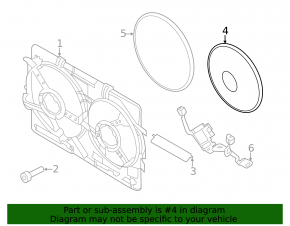 Right cooling fan for Porsche Macan 17-21 2.0T small