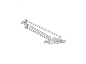 Lincoln MKZ 13-20 Windshield Wiper Linkage with Motor