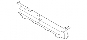 Lower radiator deflector blinds for the Jaguar E-Pace 18-20 2.0