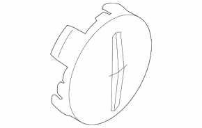 Lincoln Corsair 20-26 Wheel Center Cap
