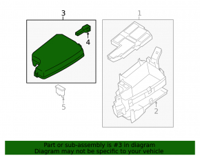 Mazda 6 14-17 Underhood Fuse Box Cover