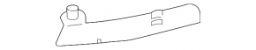 Land Rover Range Rover Velar 18-23 Hood Lock Trim
