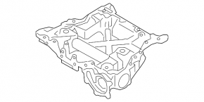 Subaru Forester 19-22 SK 2.5 FB25D oil pan with pump