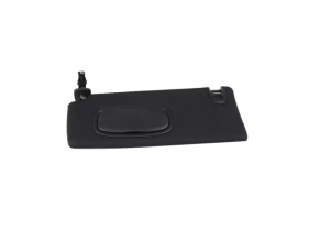 Left visor for Jeep Cherokee KL 19-22, black, with Home link, without hook, with backlight