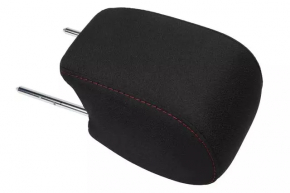 GMC Terrain 14-17 rear left headrest, black cloth