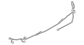 Nissan Rogue 21-23 S, SV Rear Bumper Wiring