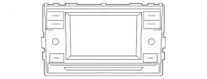 Monitor, display, navigation VW Atlas 21-22 6.5"