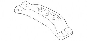 Gearbox mount bracket rear Subaru Impreza WRX GH 08-14 5 speed manual