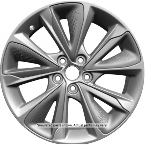 Wheel disk R17 x 7J Chevrolet Bolt EUV 22-23 with gray pads