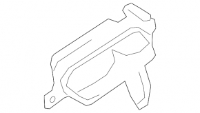 Door handle outer rear right Nissan Sentra 20-