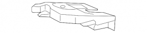 Front turn signal bracket upper left Toyota Prius 30 13-15 rest