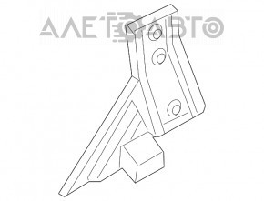 Door trim side rear right Kia Optima 16-20 rear