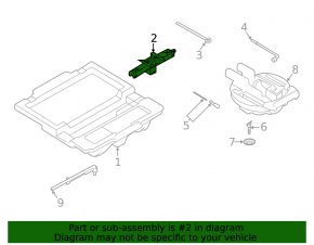 Subaru Outback jack 20-23