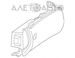 Glove box, glove compartment Mercedes W221 beige