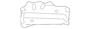 Upper left fender bracket Cadillac ATS 13-19