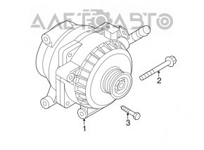 Hyundai Sonata 11-14 Generator