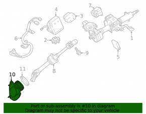 Cardan housing for Toyota Camry v50 12-14 usa