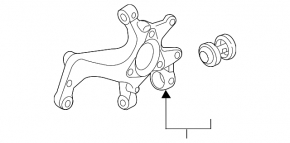 Rear right axle Hyundai Elantra AD 17-20 sport