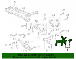 Rear right axle Hyundai Elantra AD 17-20 sport