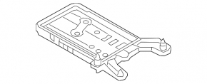 Battery tray VW Tiguan 18-24