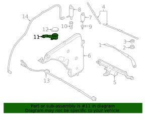 BMW 4 F32/33/36 14-20 washer reservoir neck without cap