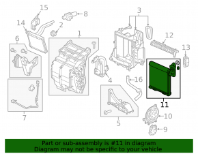 Evaporator Honda HR-V 16-22