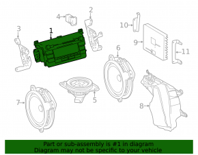 Toyota Rav4 16-18 hybrid JBL head unit