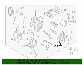 Kia Sorento 21-25 Evaporator Temperature Sensor
