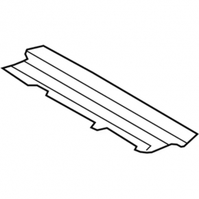 Lower radiator deflector Lincoln MKX 16-18 3.7