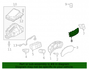 Climate control with display Mazda 6 18-21