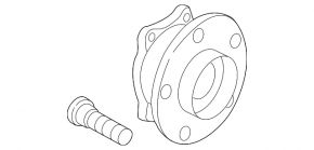 Front left hub Mazda CX-50 23-26