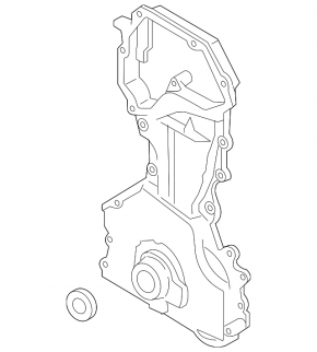 Nissan Rogue Sport 17-22 Front Engine Cover w/VTC Cover