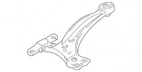 Lower control arm front right Lexus RX300 98-03