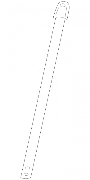 Rear left underbody strut BMW 5 G30 17-23