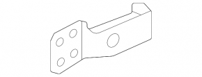 BMW X1 F48 16-22 B46 Upper Additional Radiator Bracket