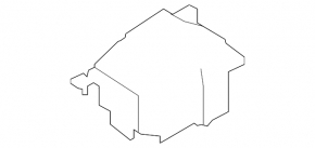 Projection on the windshield of BMW X5 F15 14-18