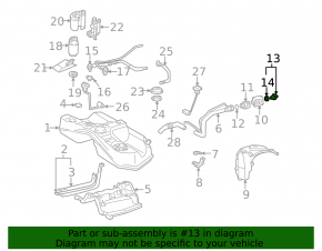 Fuel filler cap Toyota Corolla e12 02-06 5d