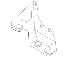ABS bracket for Audi Q7 4L 10-15 upper