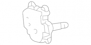 Actuator motor heater drive ventilation Lexus RX300 98-03