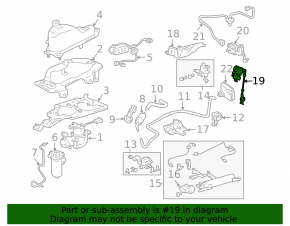 Body height sensor front right Lexus RX300 RX330 RX350 04-09
