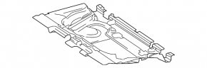 Trunk tray Mercedes H247 GLA 20-23