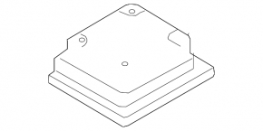 SRS airbag module, airbag computer, Ford Fusion mk5 13-16