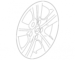 Wheel cap R15 Chevrolet Cruze 16 - curb