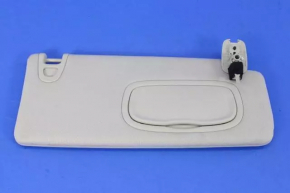 Right visor Chrysler 200 15-17 gray, without backlight, without hook