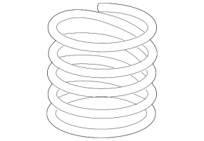Front left spring Subaru b10 Tribeca
