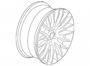 Wheel disk R20 356 style BMW 5 F10 09-16 8.5x20