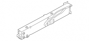 Quarter front left BMW X3 G01 18-21 on the body, black