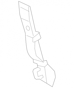 Bonnet hook Audi A6 C7 12-18