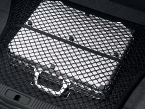 Audi Q8 19-26 trunk organizer net black